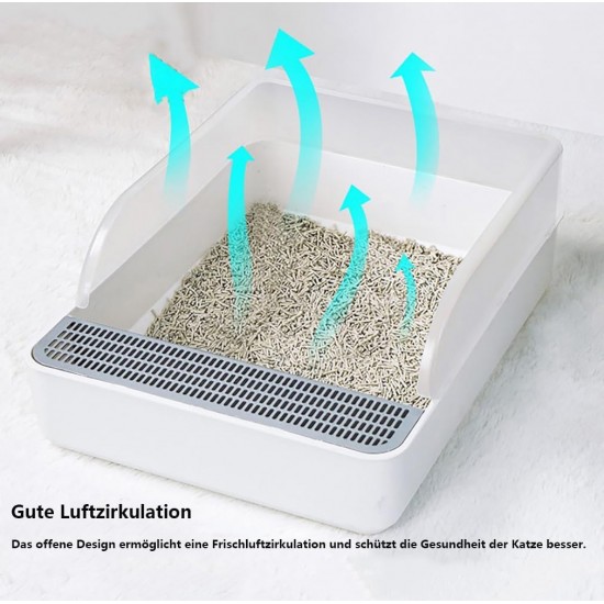 Self-Cleaning Cat Litter Tray - Automatic Cleaning, 10L Large Capacity, XL Cat Litter Tray, Ideal for Busy Households Self-Cleaning Cat Litter Tray - Automatic Cleaning, 10L Large Capacity, XL Cat Litter Tray, Ideal for Busy Households