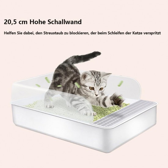 Self-Cleaning Cat Litter Tray - Automatic Cleaning, 10L Large Capacity, XL Cat Litter Tray, Ideal for Busy Households Self-Cleaning Cat Litter Tray - Automatic Cleaning, 10L Large Capacity, XL Cat Litter Tray, Ideal for Busy Households
