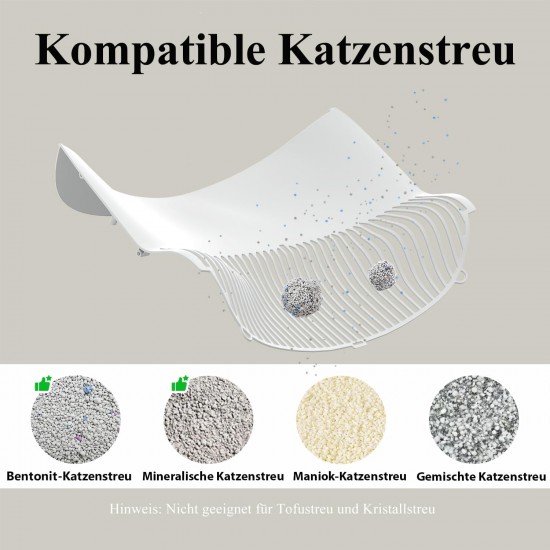 Self-Cleaning Cat Litter Tray - Automatic Cleaning, 10L Large Capacity, XL Cat Litter Tray, Ideal for Busy Households Self-Cleaning Cat Litter Tray - Automatic Cleaning, 10L Large Capacity, XL Cat Litter Tray, Ideal for Busy Households