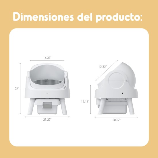 Self Cleaning Cat Litter Tray Automatic Extra Large Multiple Cats Anti Pinch Hygienic No Recollection Self Cleaning Cat Litter Tray Automatic Extra Large Multiple Cats Anti Pinch Hygienic No Recollection