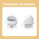 Self Cleaning Cat Litter Tray Automatic Extra Large Multiple Cats Anti Pinch Hygienic No Recollection Self Cleaning Cat Litter Tray Automatic Extra Large Multiple Cats Anti Pinch Hygienic No Recollection