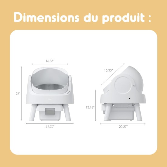 Self Cleaning Cat Litter Tray Automatic Extra Large Multiple Cats Clam Proof Hygienic No Pick Up Self Cleaning Cat Litter Tray Automatic Extra Large Multiple Cats Clam Proof Hygienic No Pick Up
