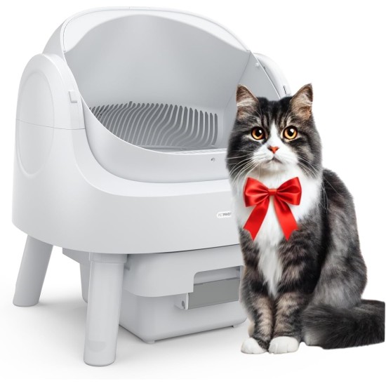 Self-Cleaning Cat Litter Tray with Open Design, Automatic & Manual Modes, Instant Cleaning & Easy Scooping, Ideal for Large Cats, Suitable for Multi-Cat Households Self-Cleaning Cat Litter Tray with Open Design, Automatic & Manual Modes, Instant Cleaning & Easy Scooping, Ideal for Large Cats, Suitable for Multi-Cat Households