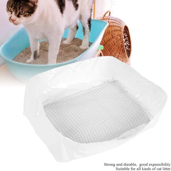 Set of 10 Cat Litter Tray Reusable Strong Pet Lifter Strainer Bag Cat Litter Tray Liners Cat Litter Bag for Cat Litter Tray Cat Litter Liner Set of 10 Cat Litter Tray Reusable Strong Pet Lifter Strainer Bag Cat Litter Tray Liners Cat Litter Bag for Cat Litter Tray Cat Litter Liner