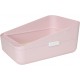 Sfozstra Open Cat Litter Tray, Prevents Sand Leakage, Durable High Side Tray for Small Cats, Safe and Odourless Cat Litter Tray, Removable Cat Litter Tray, Easy to Clean (Pink Sfozstra Open Cat Litter Tray, Prevents Sand Leakage, Durable High Side Tray for Small Cats, Safe and Odourless Cat Litter Tray, Removable Cat Litter Tray, Easy to Clean (Pink