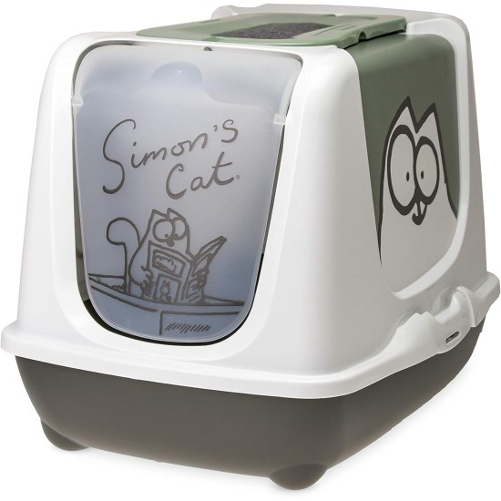 Simon's Cat by Karlie 522122 Simons CAT CAT TOILET 50 X 37 X 39 cm Simon's Cat by Karlie 522122 Simons CAT CAT TOILET 50 X 37 X 39 cm