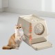 Stainless Steel Cat Litter Tray with Lid, 60 x 40 x 39 cm, Metal Cat Litter Tray Closed with Sand Filter Pedal and Litter Scoop, XXL, Large, Removable, High Rim, Easy to Clean, Light Grey Stainless Steel Cat Litter Tray with Lid, 60 x 40 x 39 cm, Metal Cat Litter Tray Closed with Sand Filter Pedal and Litter Scoop, XXL, Large, Removable, High Rim, Easy to Clean, Light Grey