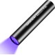 SuperFire Rechargeable LED UV Black Light Torch, Mini UV Lamp, Ultraviolet Light, 395 nm, Detector for Amber Search, Geocaching, Pet Urine Detectors, Fake Banknotes (Black) SuperFire Rechargeable LED UV Black Light Torch, Mini UV Lamp, Ultraviolet Light, 395 nm, Detector for Amber Search, Geocaching, Pet Urine Detectors, Fake Banknotes (Black)