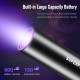 SuperFire Rechargeable LED UV Black Light Torch, Mini UV Lamp, Ultraviolet Light, 395 nm, Detector for Amber Search, Geocaching, Pet Urine Detectors, Fake Banknotes (Black) SuperFire Rechargeable LED UV Black Light Torch, Mini UV Lamp, Ultraviolet Light, 395 nm, Detector for Amber Search, Geocaching, Pet Urine Detectors, Fake Banknotes (Black)