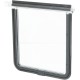 TRIXIE 1 x Grey Cat Flap Refill 14.5 x 15.5 cm TRIXIE 1 x Grey Cat Flap Refill 14.5 x 15.5 cm