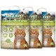 Tofu Cat Litter, 6 L, Pack of 3 Units, Binding and Absorbent Tofu Cat Litter, 6 L, Pack of 3 Units, Binding and Absorbent