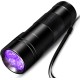 Torch UV Black Light, Torch with 12 LEDs, Ultraviolet Light with 395 nm for Geocaching, Pet Urine Detectors, Pets Urine Detector etc. Torch UV Black Light, Torch with 12 LEDs, Ultraviolet Light with 395 nm for Geocaching, Pet Urine Detectors, Pets Urine Detector etc.