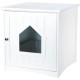 Trixie Cat House, Cat Litter Tray, double, White Trixie Cat House, Cat Litter Tray, double, White
