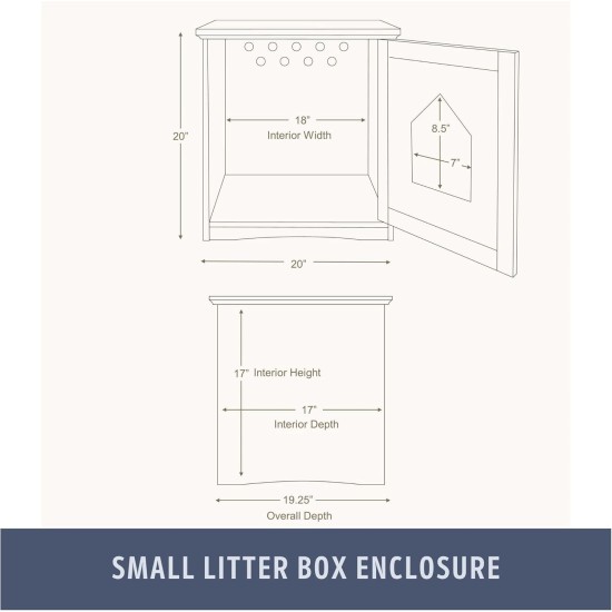 Trixie Cat House, Cat Litter Tray, double, White Trixie Cat House, Cat Litter Tray, double, White