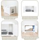 Trixie Cat House, Cat Litter Tray, double, White Trixie Cat House, Cat Litter Tray, double, White