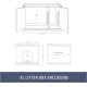 Trixie Cat House, Cat Litter Tray, double, White Trixie Cat House, Cat Litter Tray, double, White