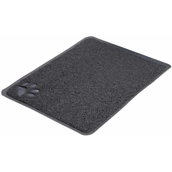 Trixie Cat Litter Tray Mat, 37 Ã - 45 cm, Anthracite Trixie Cat Litter Tray Mat, 37 Ã - 45 cm, Anthracite