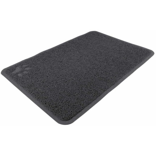 Trixie Cat Litter Tray Mat, 37 Ã - 45 cm, Anthracite Trixie Cat Litter Tray Mat, 37 Ã - 45 cm, Anthracite