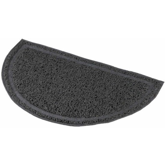 Trixie Cat litter tray mat, semi-circular, PVC Trixie Cat litter tray mat, semi-circular, PVC
