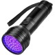 UV Black Light 51 LEDs UV Torch Mini Ultraviolet Pets Urine Detector, 395 nm UV Light Scorpion Light Torch Lamp for Fake Banknotes, Urine of Dogs, Cats and Other Pets UV Black Light 51 LEDs UV Torch Mini Ultraviolet Pets Urine Detector, 395 nm UV Light Scorpion Light Torch Lamp for Fake Banknotes, Urine of Dogs, Cats and Other Pets