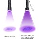 UV Black Light 51 LEDs UV Torch Mini Ultraviolet Pets Urine Detector, 395 nm UV Light Scorpion Light Torch Lamp for Fake Banknotes, Urine of Dogs, Cats and Other Pets UV Black Light 51 LEDs UV Torch Mini Ultraviolet Pets Urine Detector, 395 nm UV Light Scorpion Light Torch Lamp for Fake Banknotes, Urine of Dogs, Cats and Other Pets