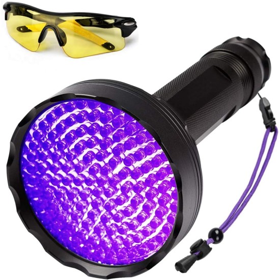 UV Black Light 51 LEDs UV Torch Mini Ultraviolet Pets Urine Detector, 395 nm UV Light Scorpion Light Torch Lamp for Fake Banknotes, Urine of Dogs, Cats and Other Pets UV Black Light 51 LEDs UV Torch Mini Ultraviolet Pets Urine Detector, 395 nm UV Light Scorpion Light Torch Lamp for Fake Banknotes, Urine of Dogs, Cats and Other Pets