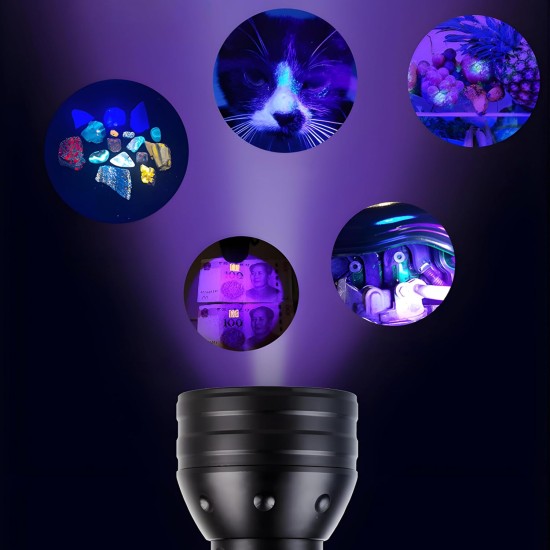 UV Black Light Torch, Pets, Urine Detector for Dried, Stains, Dogs, Cats, Pets, Hand Lamp, Detector for Fake Banknotes UV Black Light Torch, Pets, Urine Detector for Dried, Stains, Dogs, Cats, Pets, Hand Lamp, Detector for Fake Banknotes