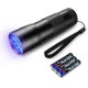 UV Blacklight Torch 12 LED 395nm Pack of 2 LED Flashlight, Mini Blacklight Flashlight, Portable UV Flashlight for Pet Urine Stains (Purple Light), Stains UV Blacklight Torch 12 LED 395nm Pack of 2 LED Flashlight, Mini Blacklight Flashlight, Portable UV Flashlight for Pet Urine Stains (Purple Light), Stains