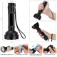 UV Torch 100 LEDs UV Black Light Torch with UV Protective Glasses, 395 nm UV Light Scorpion Light Torch Lamp for Fake Banknotes, Urine of Dogs, Carpets, Rodents