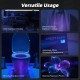 UV Torch 100 LEDs UV Black Light Torch with UV Protective Glasses, 395 nm UV Light Scorpion Light Torch Lamp for Fake Banknotes, Urine of Dogs, Carpets, Rodents