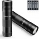 UV Torch 100 LEDs UV Black Light Torch with UV Protective Glasses, 395 nm UV Light Scorpion Light Torch Lamp for Fake Banknotes, Urine of Dogs, Carpets, Rodents