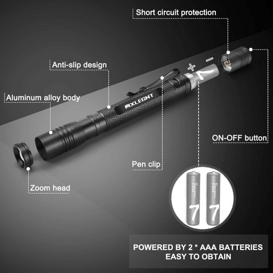 UV Torch Pack of 2 Black Light 395 nm Ultraviolet Light Lamp Zoomable Detector for Pet Urine and Bed Bugs Powered by AAA Batteries (Black Light, Pack of 2, Without Battery) UV Torch Pack of 2 Black Light 395 nm Ultraviolet Light Lamp Zoomable Detector for Pet Urine and Bed Bugs Powered by AAA Batteries (Black Light, Pack of 2, Without Battery)