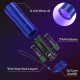 UV Torch Pack of 2 Mini UV Black Light Torch with 12 LEDs, Ultraviolet Light with 395 nm for Geocaching, Pet Urine Detectors, Pets Urine Detector etc. Includes 6 AAA Batteries UV Torch Pack of 2 Mini UV Black Light Torch with 12 LEDs, Ultraviolet Light with 395 nm for Geocaching, Pet Urine Detectors, Pets Urine Detector etc. Includes 6 AAA Batteries