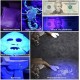 UltraFire 395-405nm UV LED Torch Super Power Black Light Zoomable Mini Tactical Torch, Ultraviolet Light with Adjustable Focus for Pet Urine Stains, 502UV UltraFire 395-405nm UV LED Torch Super Power Black Light Zoomable Mini Tactical Torch, Ultraviolet Light with Adjustable Focus for Pet Urine Stains, 502UV