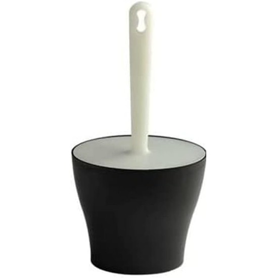 United Pets Linda Cat Litter Shovel with Holder, Black United Pets Linda Cat Litter Shovel with Holder, Black
