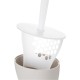 United Pets Linda Litter Shovel With Carrier, Grey United Pets Linda Litter Shovel With Carrier, Grey