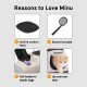 United Pets Minu Cat Litter, Grey/Darkgrey United Pets Minu Cat Litter, Grey/Darkgrey