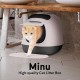 United Pets Minu Cat Litter, Grey/Darkgrey United Pets Minu Cat Litter, Grey/Darkgrey