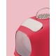United Pets Minu Cat Litter Tray with Cover, Made in Italy, Light Grey/Pink, One Size United Pets Minu Cat Litter Tray with Cover, Made in Italy, Light Grey/Pink, One Size