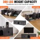VEVOR Cat Cabinet, Cat Litter Box Cabinet Hidden with Double Spaces, Wooden Cat Litter Box Cabinet, Fits Most Litter Trays, 1.19 m L x 0.46 m W x 0.5 m H, White VEVOR Cat Cabinet, Cat Litter Box Cabinet Hidden with Double Spaces, Wooden Cat Litter Box Cabinet, Fits Most Litter Trays, 1.19 m L x 0.46 m W x 0.5 m H, White