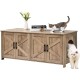 VEVOR Cat Cabinet, Cat Litter Box Cabinet Hidden with Double Spaces, Wooden Cat Litter Box Cabinet, Fits Most Litter Trays, 1.19 m L x 0.46 m W x 0.5 m H, White VEVOR Cat Cabinet, Cat Litter Box Cabinet Hidden with Double Spaces, Wooden Cat Litter Box Cabinet, Fits Most Litter Trays, 1.19 m L x 0.46 m W x 0.5 m H, White
