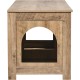 VEVOR Cat Cabinet, Cat Litter Box Cabinet Hidden with Double Spaces, Wooden Cat Litter Box Cabinet, Fits Most Litter Trays, 1.19 m L x 0.46 m W x 0.5 m H, White VEVOR Cat Cabinet, Cat Litter Box Cabinet Hidden with Double Spaces, Wooden Cat Litter Box Cabinet, Fits Most Litter Trays, 1.19 m L x 0.46 m W x 0.5 m H, White