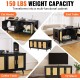 VEVOR Cat Cabinet, Cat Litter Box Cabinet Hidden with Double Spaces, Wooden Cat Litter Box Cabinet, Fits Most Litter Trays, 1.19 m L x 0.46 m W x 0.5 m H, White VEVOR Cat Cabinet, Cat Litter Box Cabinet Hidden with Double Spaces, Wooden Cat Litter Box Cabinet, Fits Most Litter Trays, 1.19 m L x 0.46 m W x 0.5 m H, White