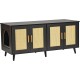 VEVOR Cat Cabinet, Cat Litter Box Cabinet Hidden with Double Spaces, Wooden Cat Litter Box Cabinet, Fits Most Litter Trays, 1.19 m L x 0.46 m W x 0.5 m H, White VEVOR Cat Cabinet, Cat Litter Box Cabinet Hidden with Double Spaces, Wooden Cat Litter Box Cabinet, Fits Most Litter Trays, 1.19 m L x 0.46 m W x 0.5 m H, White