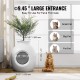 VEVOR Cat Litter Box, Intelligent Odor Control System, Hidden Cat Litter Tray with 24cm Entrance Lighting Decoration & ABS Material, Fit for Living Room/Corner/Outdoor Pool/Patio VEVOR Cat Litter Box, Intelligent Odor Control System, Hidden Cat Litter Tray with 24cm Entrance Lighting Decoration & ABS Material, Fit for Living Room/Corner/Outdoor Pool/Patio