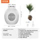 VEVOR Cat Litter Box, Intelligent Odor Control System, Hidden Cat Litter Tray with 24cm Entrance Lighting Decoration & ABS Material, Fit for Living Room/Corner/Outdoor Pool/Patio VEVOR Cat Litter Box, Intelligent Odor Control System, Hidden Cat Litter Tray with 24cm Entrance Lighting Decoration & ABS Material, Fit for Living Room/Corner/Outdoor Pool/Patio