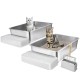VEVOR Cat Litter Tray Set of 2, 600 x 400 x 150 mm, XL Extra Large Stainless Steel Cat Litter Tray with Scoop, Wide Filter Base & High Rim, Odour Free Odour Free Tray for Large Cats VEVOR Cat Litter Tray Set of 2, 600 x 400 x 150 mm, XL Extra Large Stainless Steel Cat Litter Tray with Scoop, Wide Filter Base & High Rim, Odour Free Odour Free Tray for Large Cats