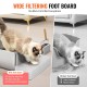 VEVOR Cat Litter Tray Set of 3, 600 x 400 x 200 mm, XL Extra Large Stainless Steel Cat Litter Tray with Scoop, Wide Filter Base & High Rim, Odour Free Odor Free Tray for Large Cats VEVOR Cat Litter Tray Set of 3, 600 x 400 x 200 mm, XL Extra Large Stainless Steel Cat Litter Tray with Scoop, Wide Filter Base & High Rim, Odour Free Odor Free Tray for Large Cats