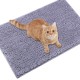 VIVAGLORY Cat Litter Mat, Scatter Catcher Mat, 90 × 64 cm Cat Litter Tray Rug with Waterproof Backing, Super Soft for Cat's Paws, Machine Washable, Beige VIVAGLORY Cat Litter Mat, Scatter Catcher Mat, 90 × 64 cm Cat Litter Tray Rug with Waterproof Backing, Super Soft for Cat's Paws, Machine Washable, Beige