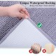 VIVAGLORY Cat Litter Mat, Scatter Catcher Mat, 90 × 64 cm Cat Litter Tray Rug with Waterproof Backing, Super Soft for Cat's Paws, Machine Washable, Beige VIVAGLORY Cat Litter Mat, Scatter Catcher Mat, 90 × 64 cm Cat Litter Tray Rug with Waterproof Backing, Super Soft for Cat's Paws, Machine Washable, Beige